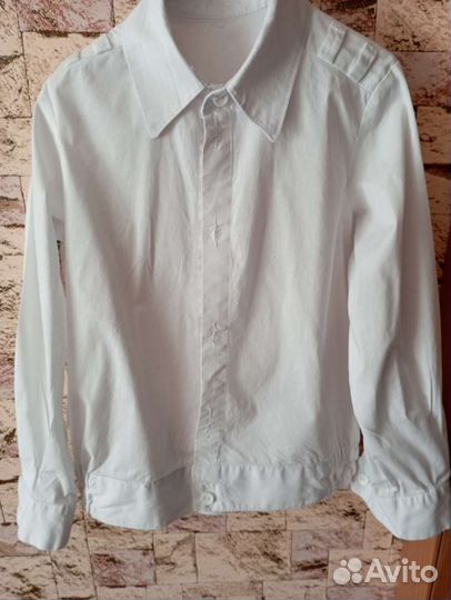 Рубашка школьная форменная