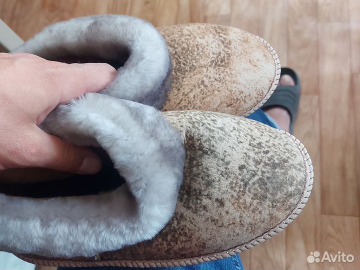 Чуни из натуральной овчины