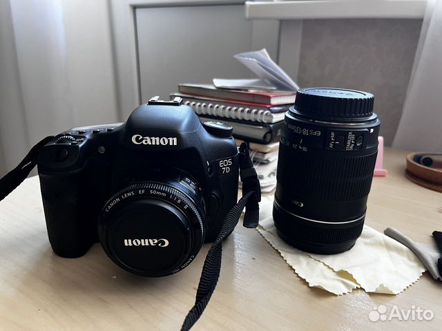 Зеркальный фотоаппарат canon eos 7d купить в Москве | Электроника | Авито