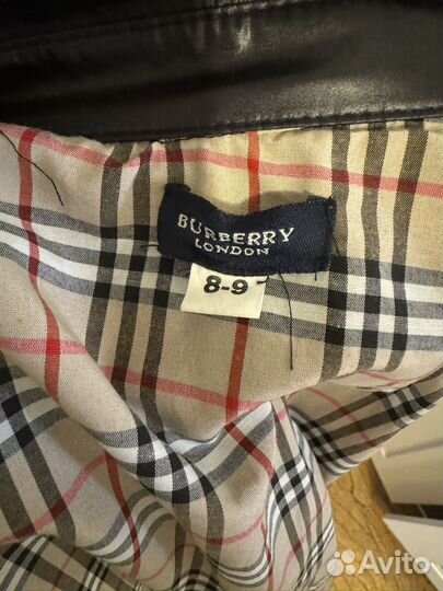 Burberry плащ детский 7-8 лет