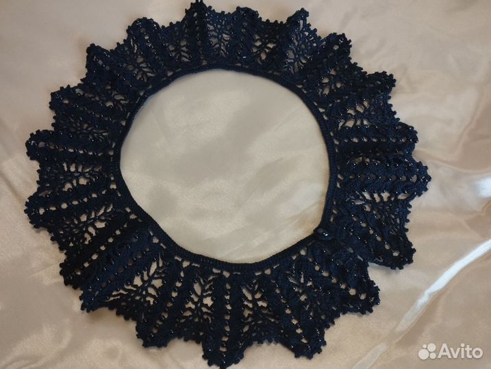 Воротник вязаный