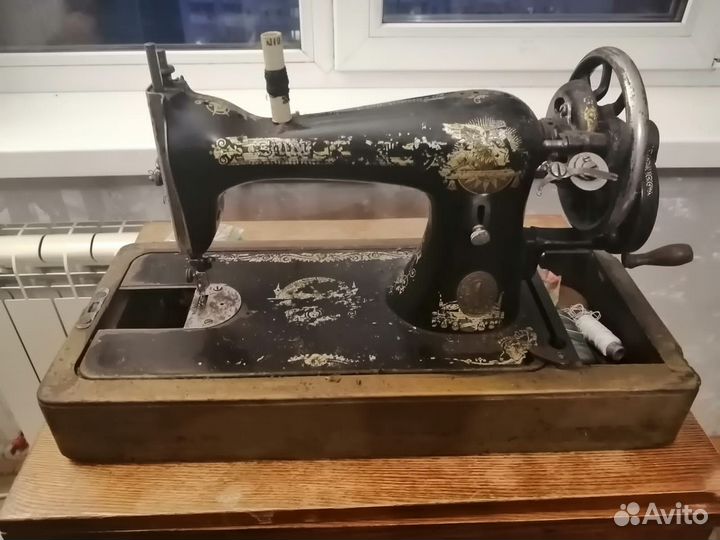 Швейная машинка зингер антикварная