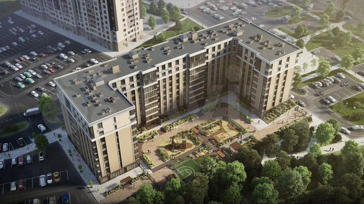 2-к. квартира, 58,2 м², 4/9 эт.