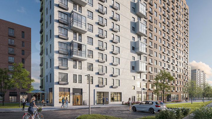 Квартира-студия, 21,7 м², 8/9 эт.