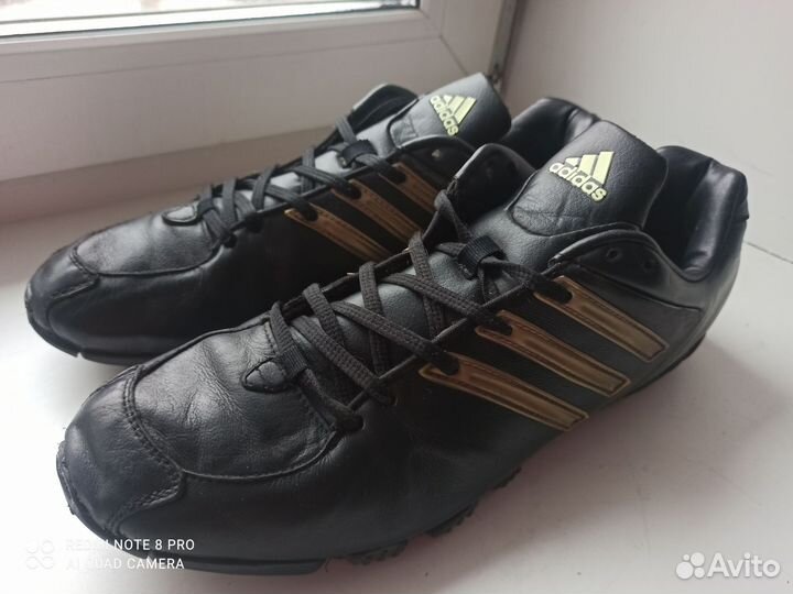 Adidas кроссовки кеды слипоны оригинал кожа 45,5 р