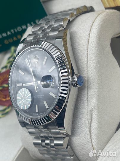 Часы Rolex datejust green мужские