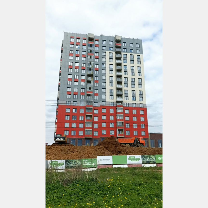 1-к. квартира, 27,8 м², 15/17 эт.