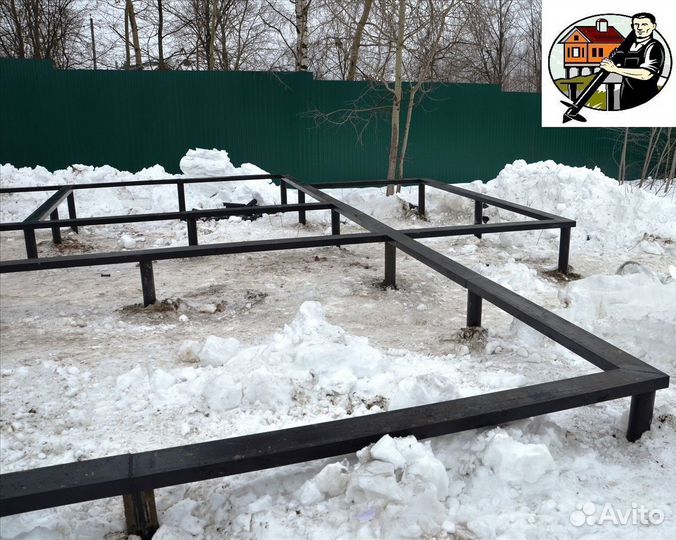 Фундамент / Винтовые сваи под ключ