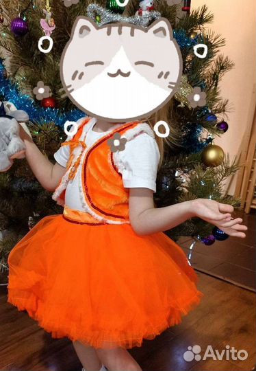 Костюмчик лисички сшит на заказ