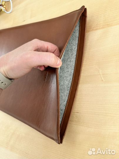 Кожаный чехол Handwers для Macbook 16