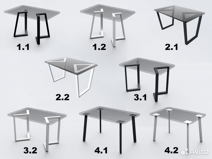 Стол кухонный thetable 90x60 см 3.22/1.1olean K