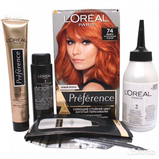 L'oreal Preference Краска для волос 74 Манго