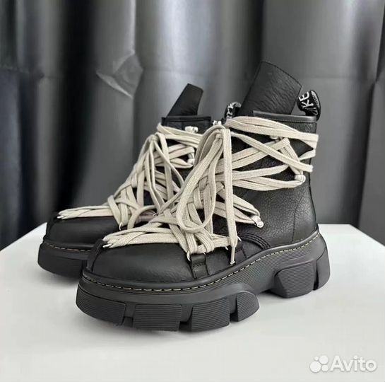 Ботинки Rick Owens x Dr Martens Megalace boots
