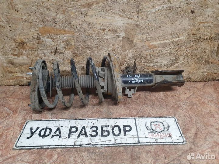 Амортизационная стойка передняя правая с пружиной