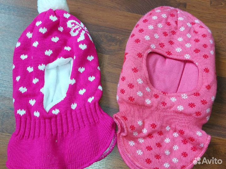 Шапки разные 3-6лет