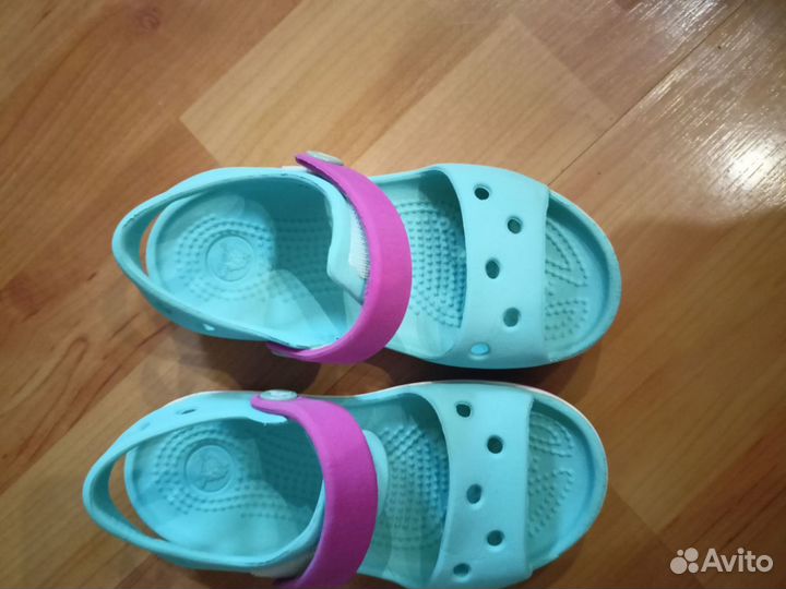 Сандалии crocs c9 для девочки