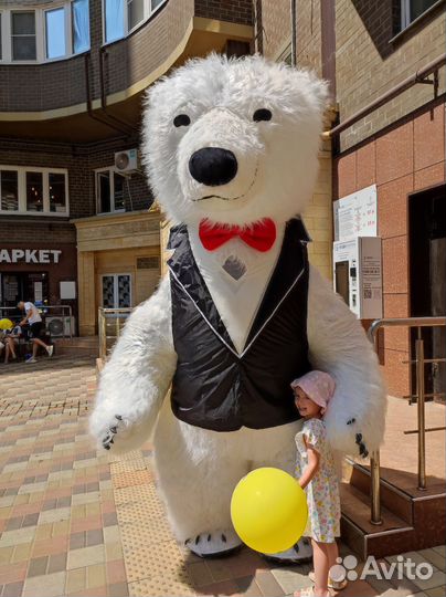 Ростовая кукла Мишка / Панда / живая открытка