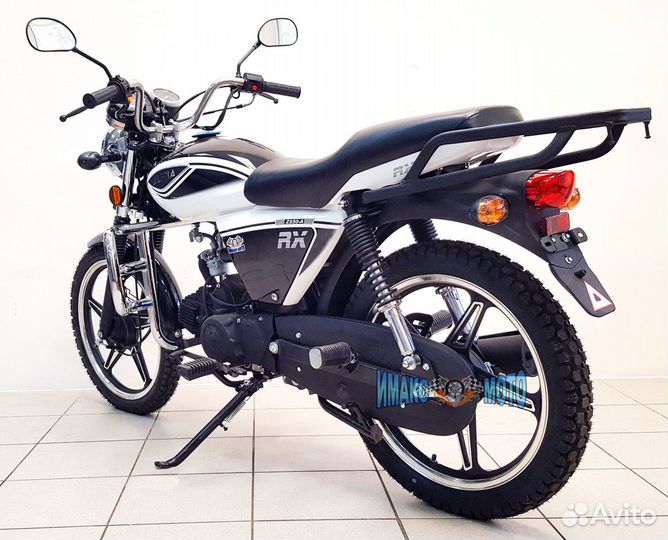 Мопед Альфа RX 11 black/white