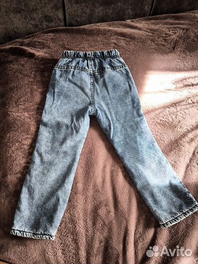 Джинсы утепленные для девочки 98 gloria