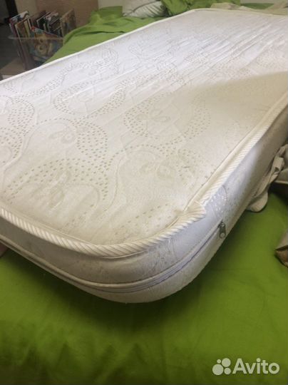 Кроватка качалка с матрасом