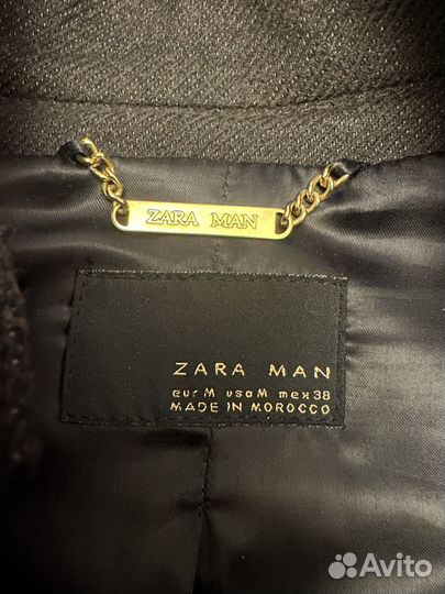 Пальто мужское zara размер М