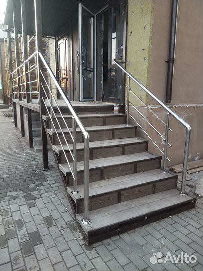 Поручни из нержавеющей стали