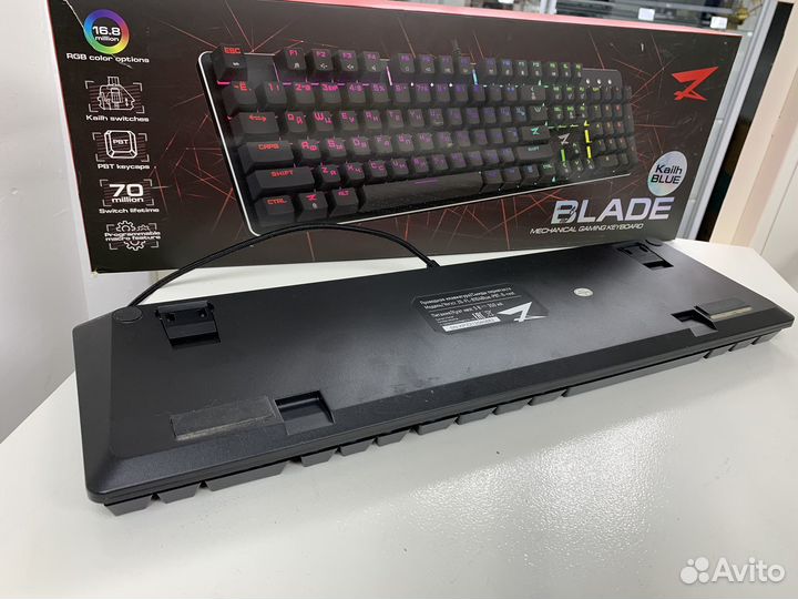 Клавиатура игровая ZET gaming Blade Optical ZG-FL