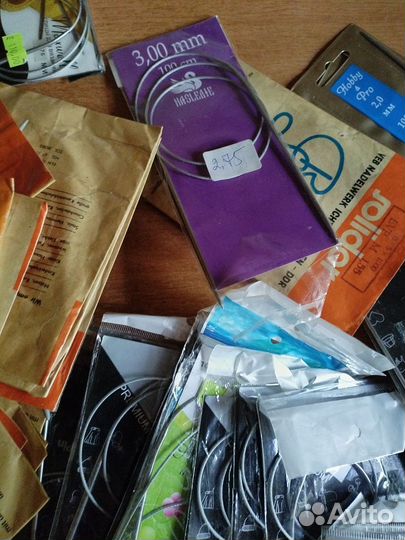 Спицы для вязания круговые