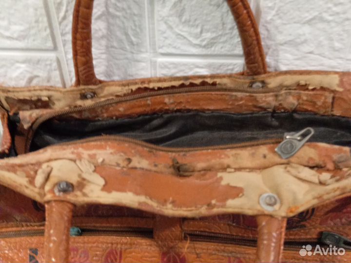 Сумка женская натуральная кожа коричневая хозяйств