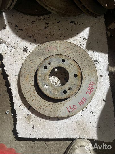 Диск тормозной передний hyundai i30 1