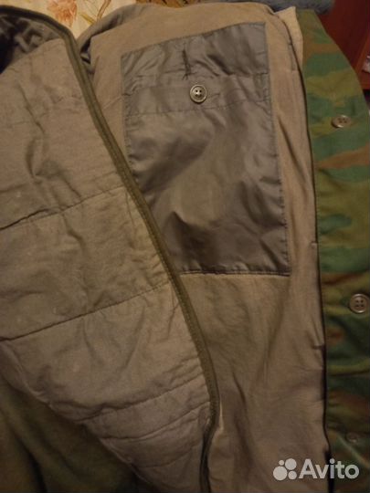 Бушлат военный зимний СССР