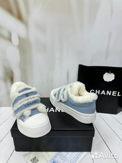 Зимние Кеды Chanel Размеры 36-40