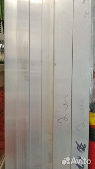 Алюминиевый швеллер 6000м П-образный