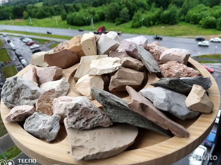 Ассорти мела и глины