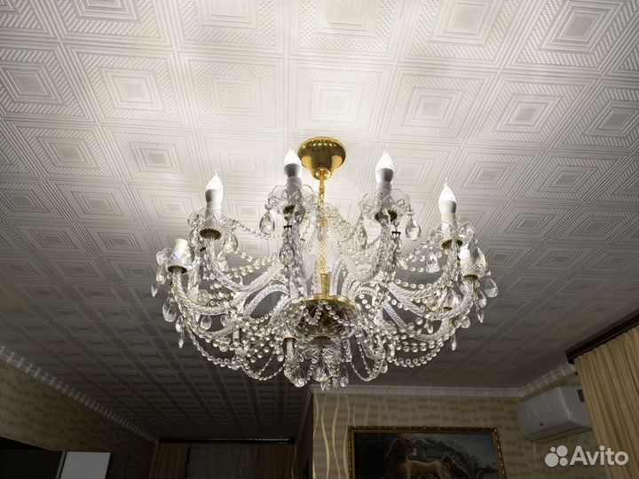 Люстра хрустальная