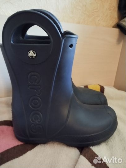 Резиновые сапоги crocs j1