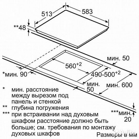 Поверхность bosch pkf646f17