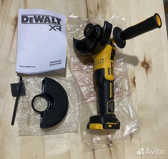 Угловая шлифмашина dewalt DCG409VSN