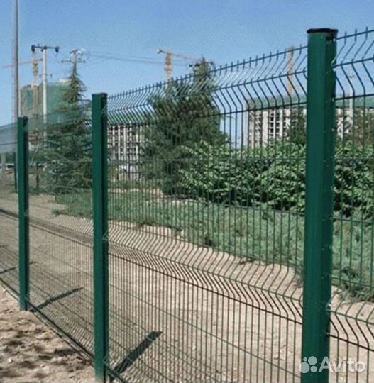 Забор металлический работа по договору под ключ