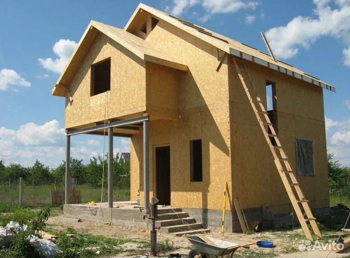 Мини дом под ключ из сип панелей