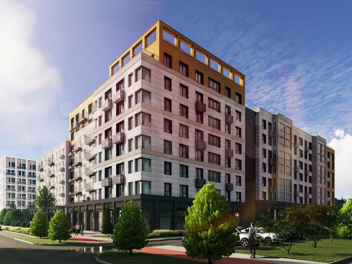 1-к. квартира, 35 м², 7/8 эт.