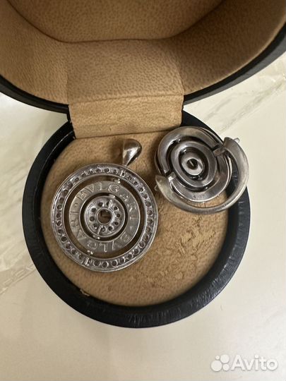 Кольцо bulgari и подвеска