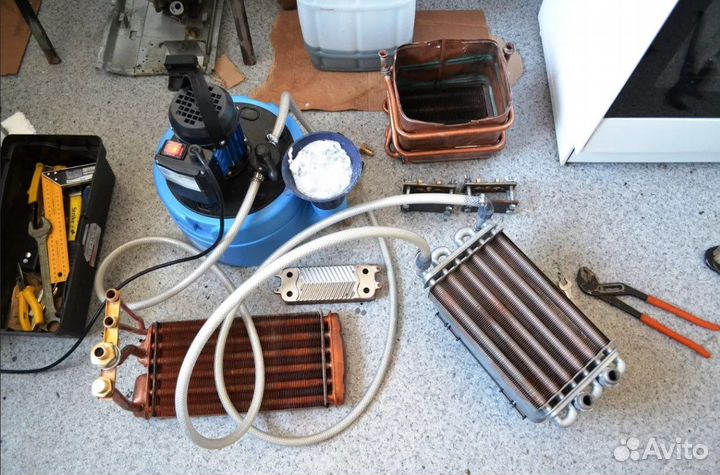 Ремонт, чистка газовых котлов и колонок. Сервис