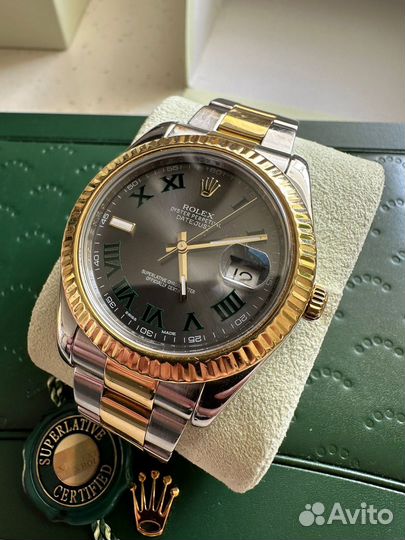 Часы Rolex datejust 41mm wimbledon