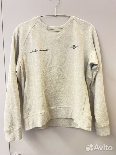 Свитшот мужской Avademia Aeronautica серый L