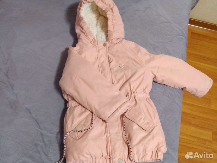 Зимняя куртка для девочки 104
