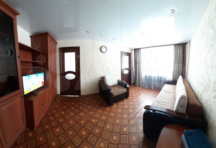 3-к. квартира, 45 м², 1/2 эт.