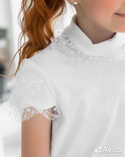 Блузка школьная новая