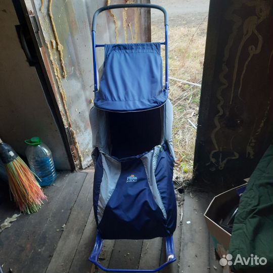 Санки коляска ника