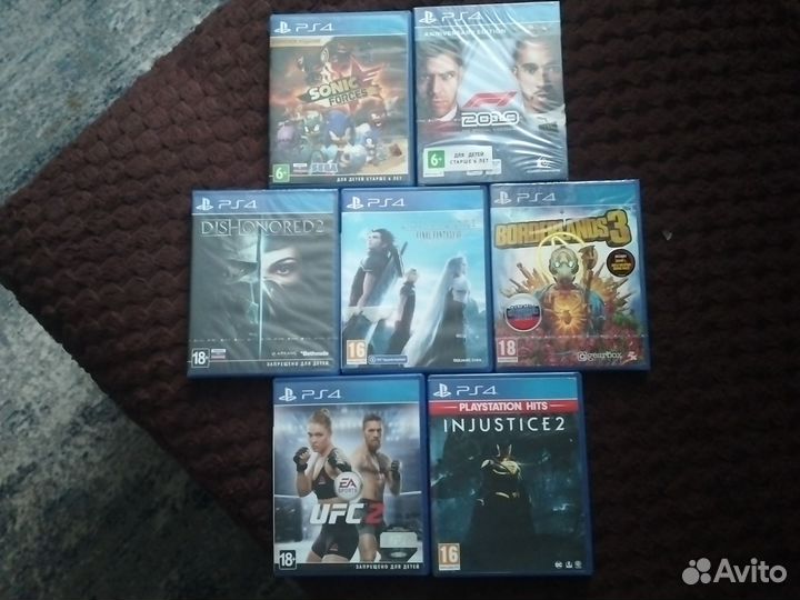 Диски для ps4 ps5